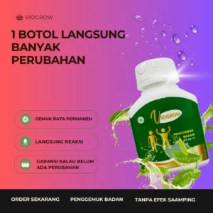 Terlaris Viogrow Obat gemuk Permanen Penggemuk badan herbal alami serta penambah nafsu makan Berat badan bikin cepat gemuk Penambah nafsu makan anak dan dewasa