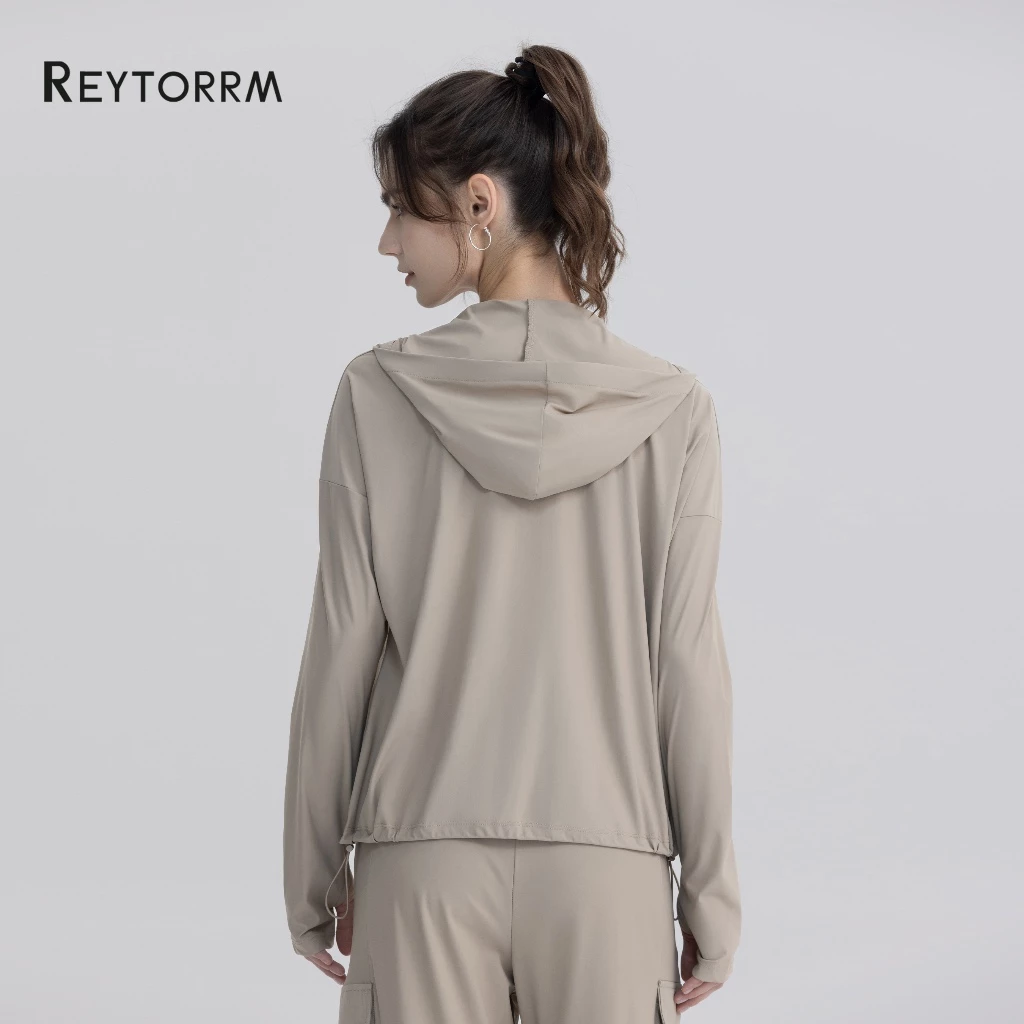Reytorrm Jaket Olahraga Wanita Jaket Anti UV UPF50+ WT006 - Image 3