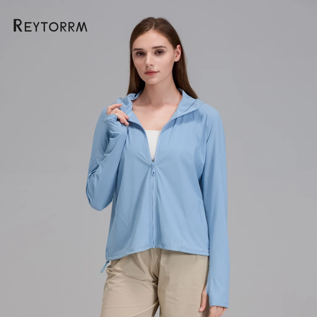 Reytorrm Jaket Olahraga Wanita Jaket Anti UV UPF50+ WT006 - Image 6