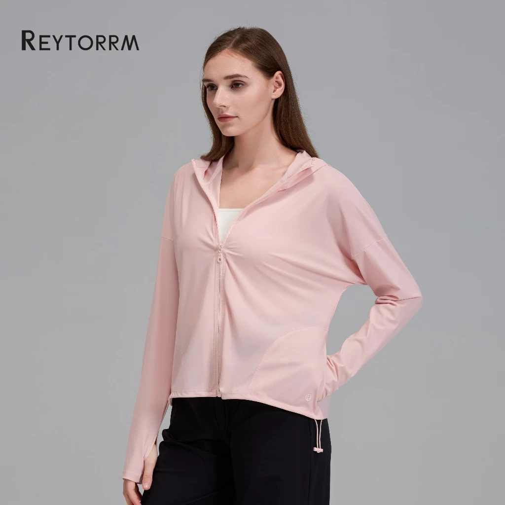 Reytorrm Jaket Olahraga Wanita Jaket Anti UV UPF50+ WT006 - Image 5
