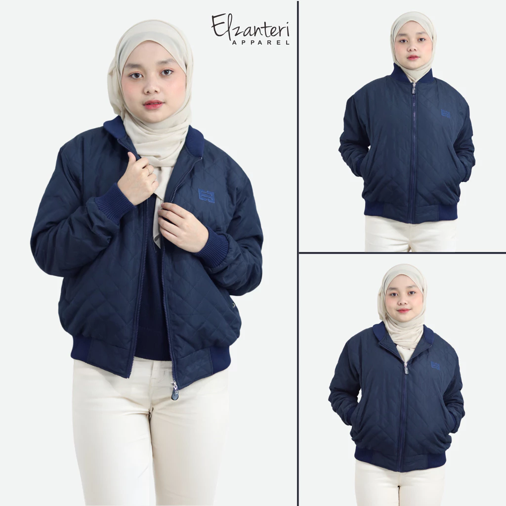 Elzanteri Apparrel - Lorica Jaket Bomber Wanita - Image 4