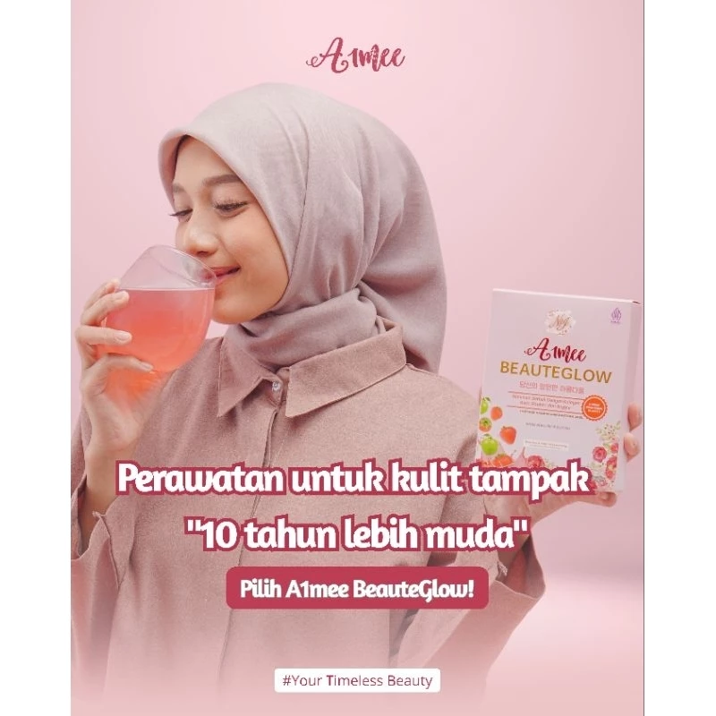 Collagen Premium drink Beauteglow, DNA salmon,apple stemcell,saffron,gojiberry,15 sachet minuman pencerah wajib,anti aging drink - Image 5