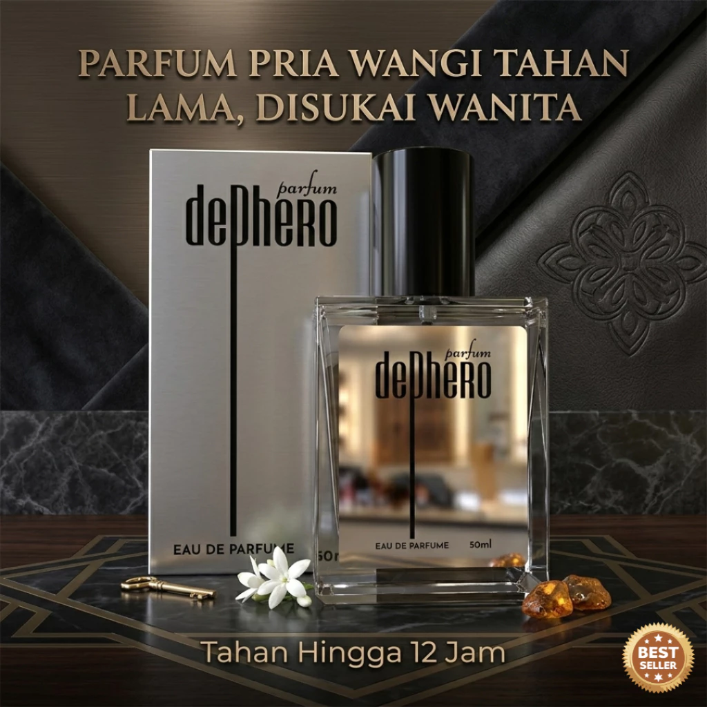 Dephero Parfum Pria Viral Disukai Wanita - Parfum EDP Awet Tahan Lama 50ml Origina - Image 2