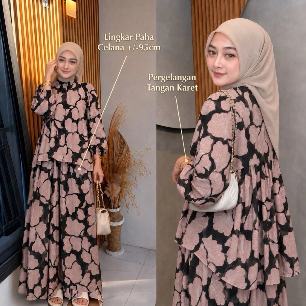 Dara Set Rayon Premium Jumbo Ld 120 - Image 4