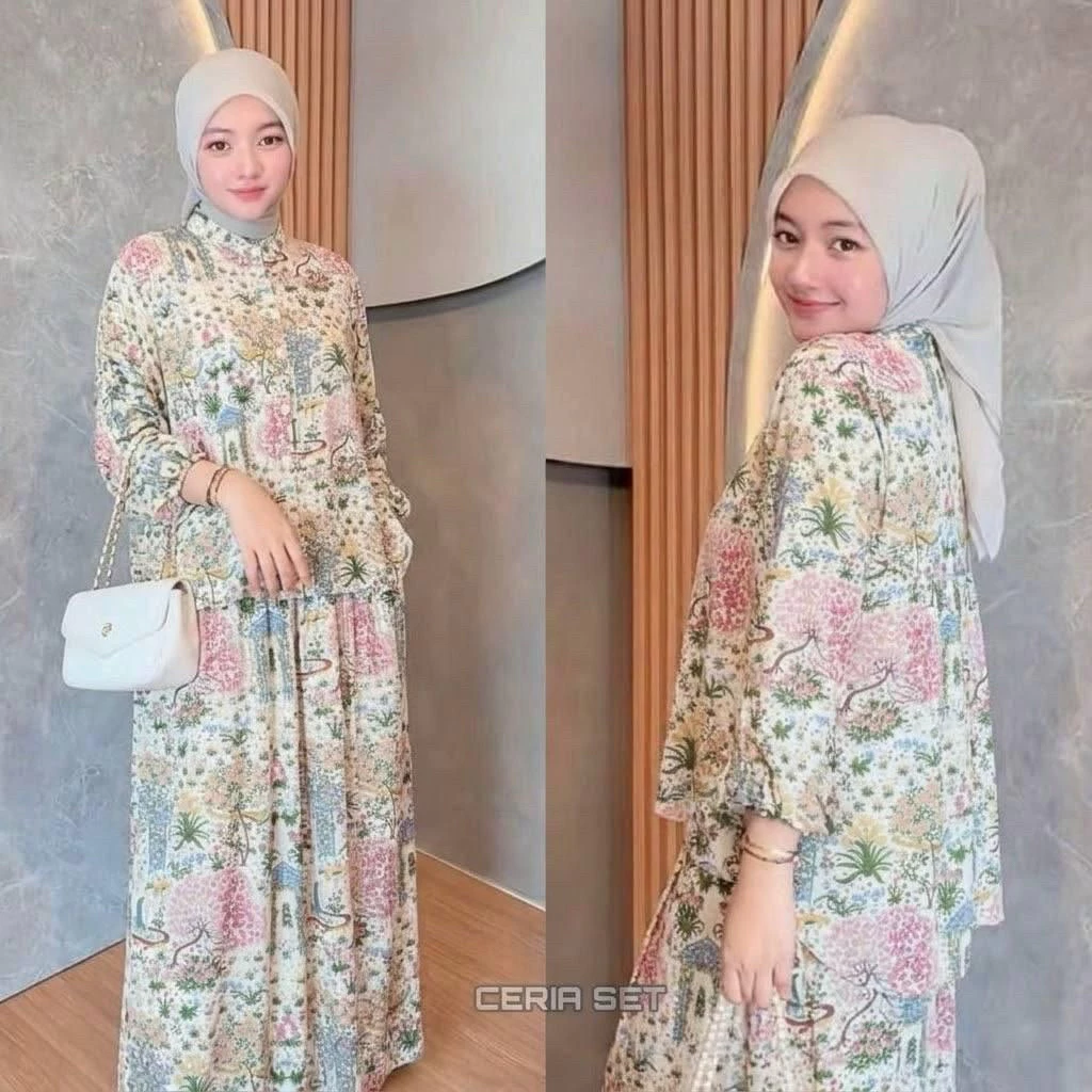 Dara Set Rayon Premium Jumbo Ld 120 - Image 5
