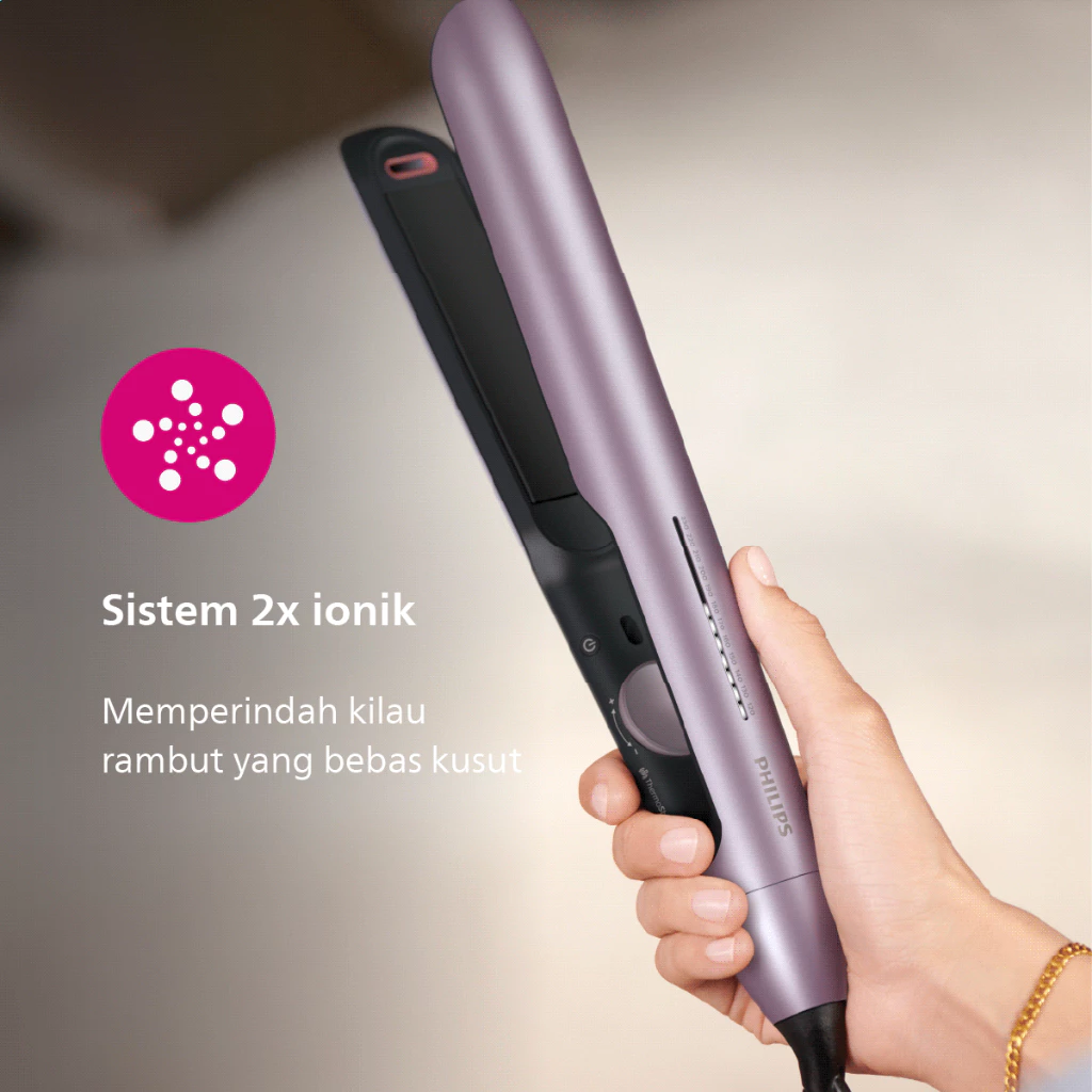 Philips | Straightener 5000 | Catokan Rambut | Rambut Lurus dengan Perlidungan ThermoShield Teknologi | BHS530/00 - Image 6