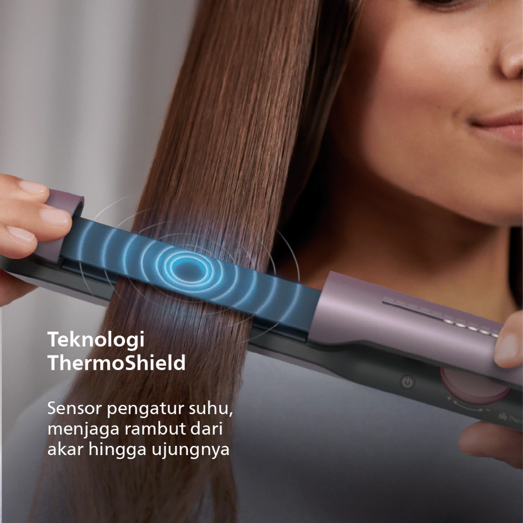 Philips | Straightener 5000 | Catokan Rambut | Rambut Lurus dengan Perlidungan ThermoShield Teknologi | BHS530/00 - Image 5